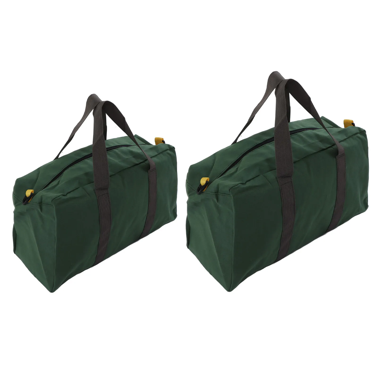 Hand Tool Storage Bag Waterproof Heavy Duty Large Capacity Wide Mouth Canvas Portable Canvas Tool Tote for Carpentry Electrician