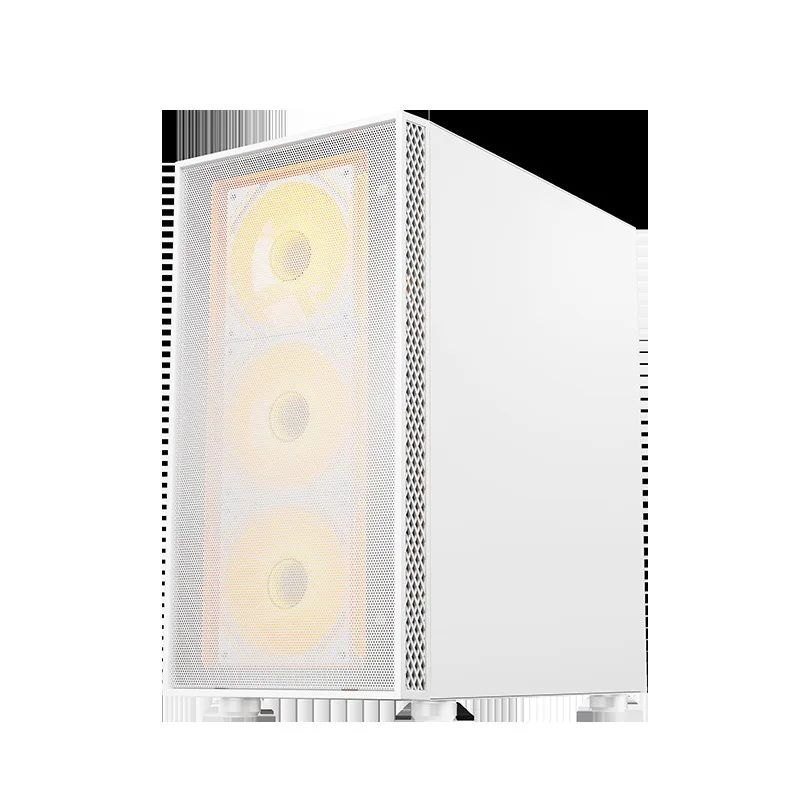 

Корпус компьютера с широким корпусом, настольный компьютер, настольная сеть, стекло с водяным охлаждением, полностью прозрачный игровой чехол