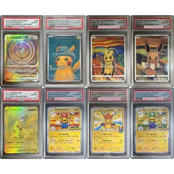 Diy Self Made PTCG Charizard Rayquaza Magikarp Collection Card Copy Version 10Points Rating Card Anime Game Cards Gift Toy