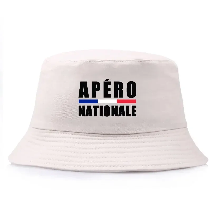 Apero Nationale Bob Adult Daily Summer Reversible Bucket Hat Woman Man Outdoor Sun Beach Fisherman Cap 7 Color Solid Panama Hats