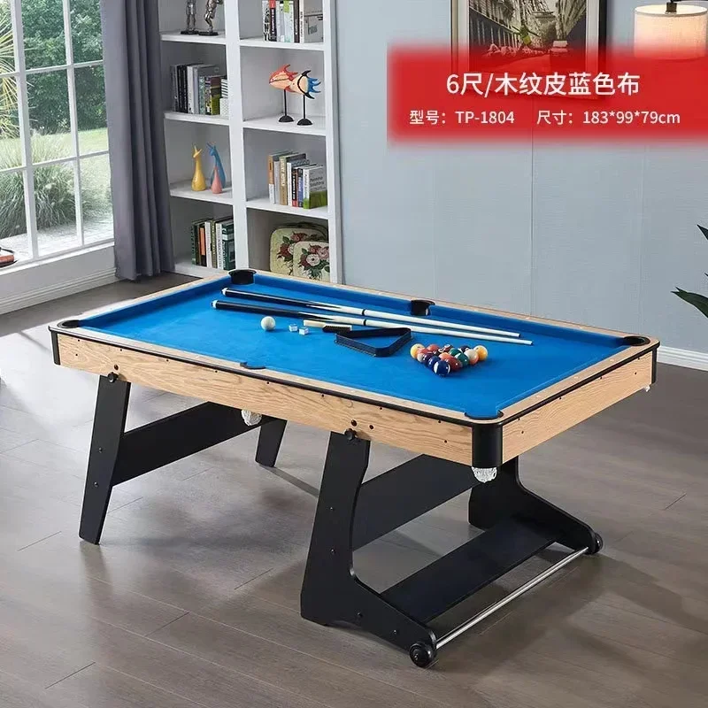 postmodern Indoor Sport Game Billiard Table Portable Mini 6ft Engineered Wood Folding Pool Table