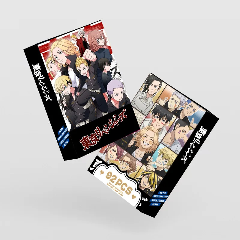 Tokyo Revenge Double-sided HD Color Print Photo Card Animation Peripheral Collection Card Stickers