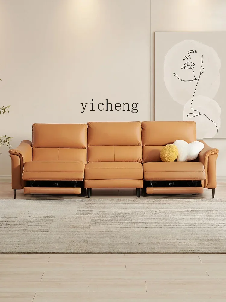 

V5.9 French Cream Style Fabric Electric Sofa Functional Sofa