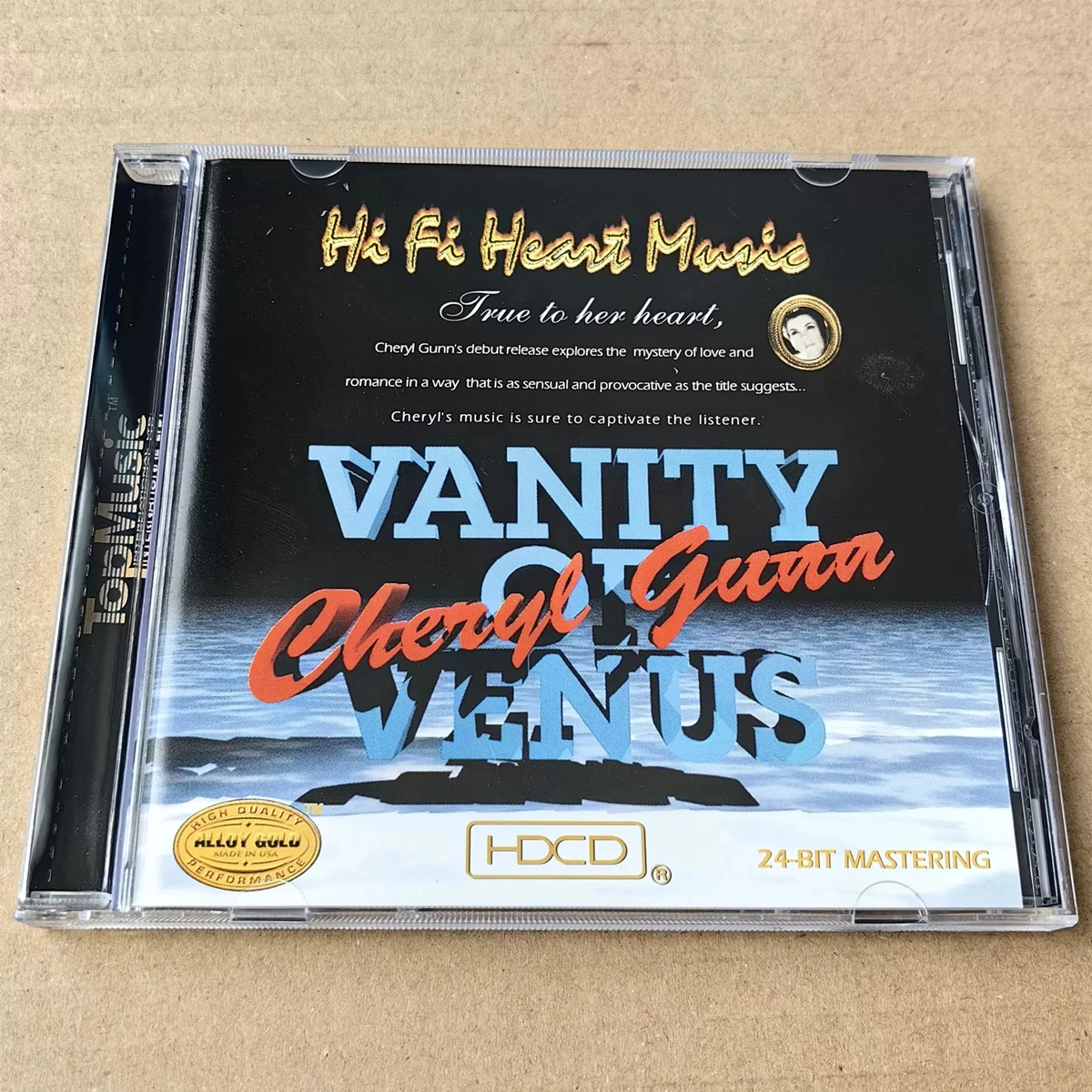

Jazz Cheryl Gunn Music CD Vanity Of Venus Album Spellbound Music Record Cosplay Walkman Soundtracks Box Party Music Collection