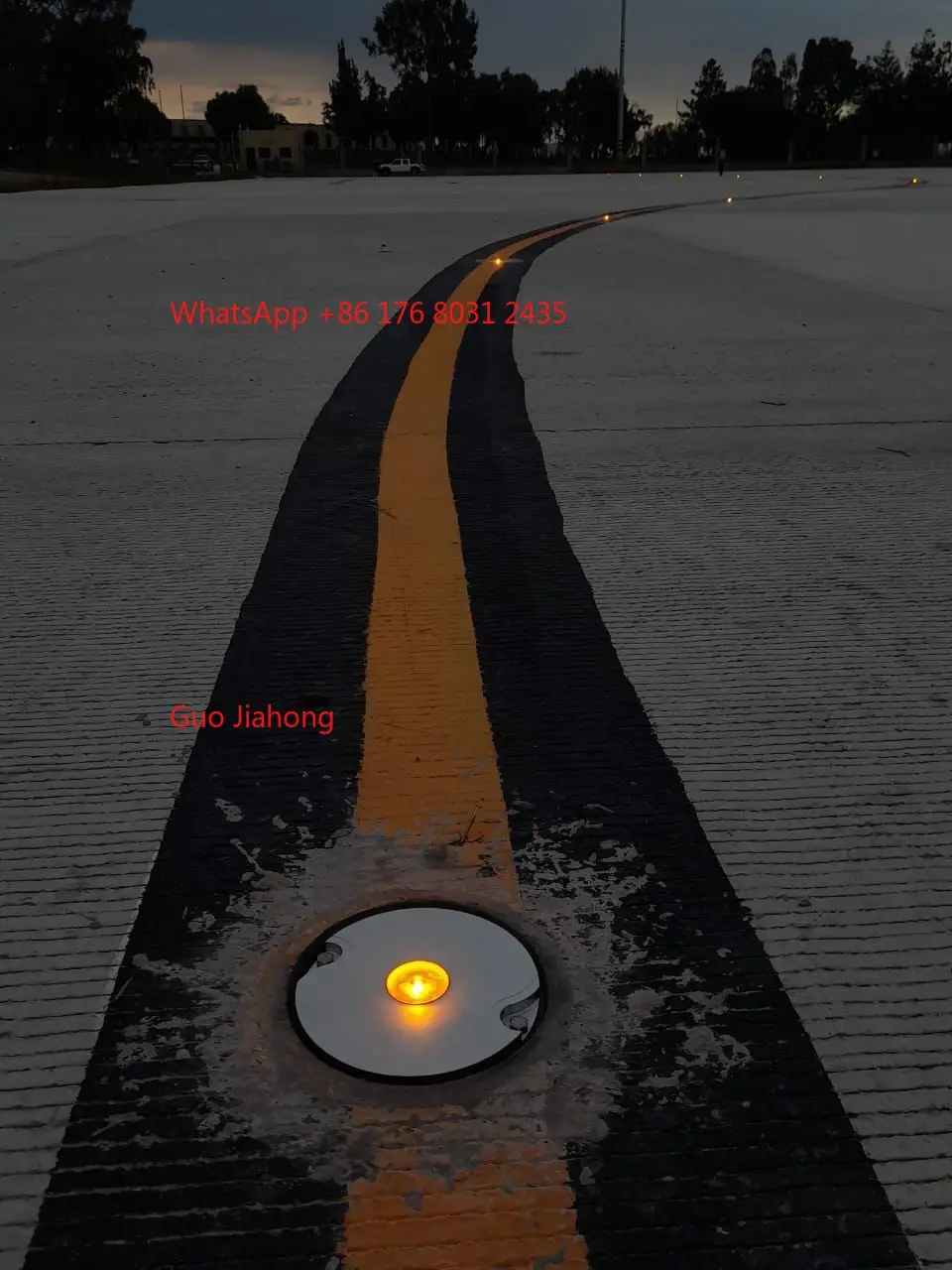 Fato de treino para homens barato omni-direcional semi-reflexo escurecimento perímetro inset helipad luz fato/tlof heliport luz