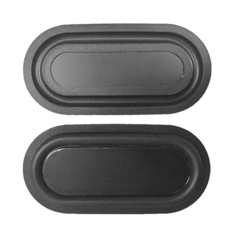 2PCS Bass Passive Radiator Auxiliary Rubber Vibration Plate Bass Diaphragm