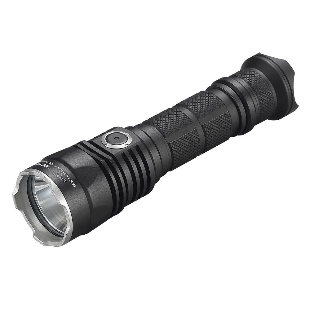 New SKILHUNT S2 PRO  HD or HI LED USB rechargeable tactical 1250 Lumens / 1100 Lumens flashlight