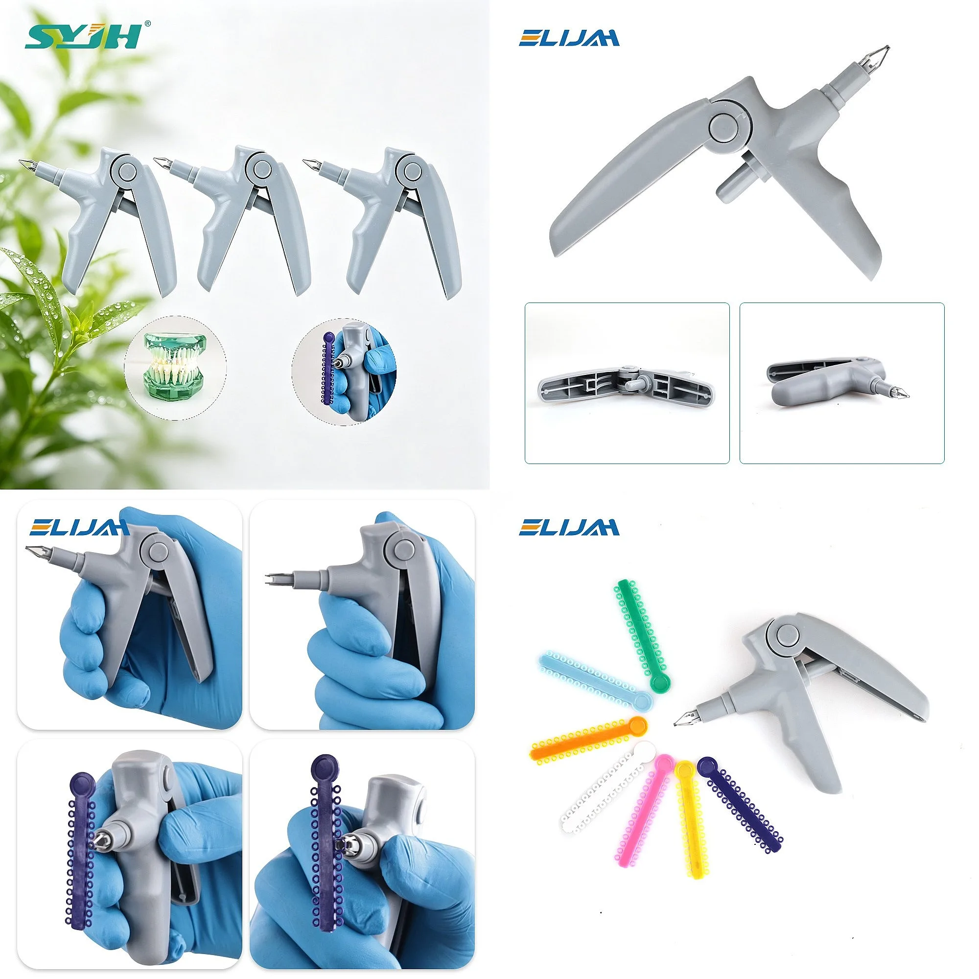 Dentals Orthodontic Ligature Gun Dispenser High Strength Precisely Ties for Shooter Dentistry Tools