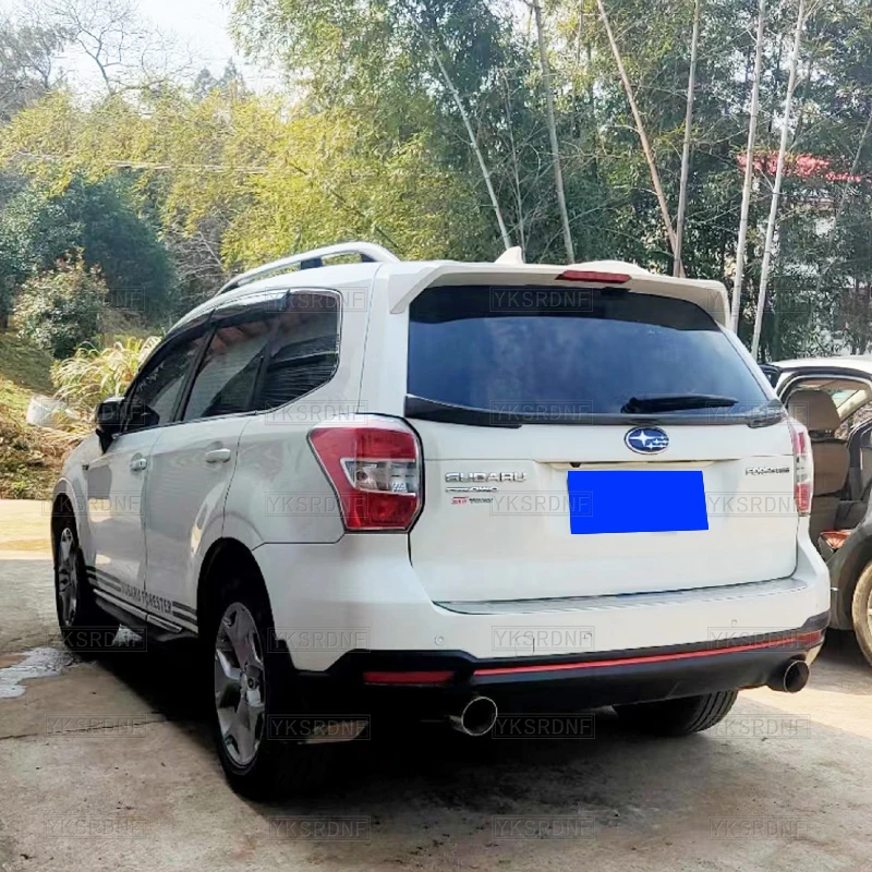 Subaru Forester için arka orta Spoiler arka orijinal karbon Fiber bagaj Spoiler Forester 2013-2017 için güverte kanat