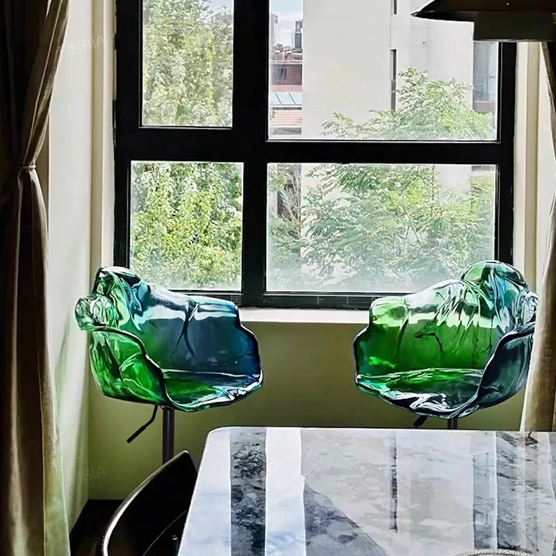 Tabourets de Bar de luxe design bureaux de réception d'accent chambre balcon tabourets de Bar esthétique relaxant Cadeira ensembles de meubles de jardin