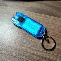 Mini Flashlight LED Portable Light With Strong And Ultra Bright USB Charging Keychain Light Waterproof And Explosion-Proof