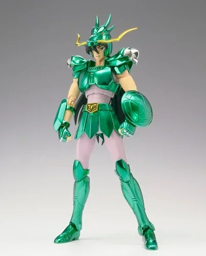 100% Original Bandai Saint Seiya Myth Cloth Figure Draco Bronze Cloth Dragon Shiryu v1 helmet 16cm Anime Model Action Figure