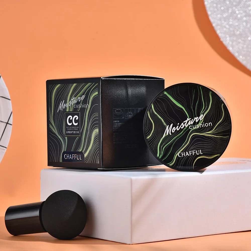 

Air Cushion CC Cream And Mushroom Head Sponge Air-permeable Moisturizing Foundation Natural Brightening Makeup BB Cream