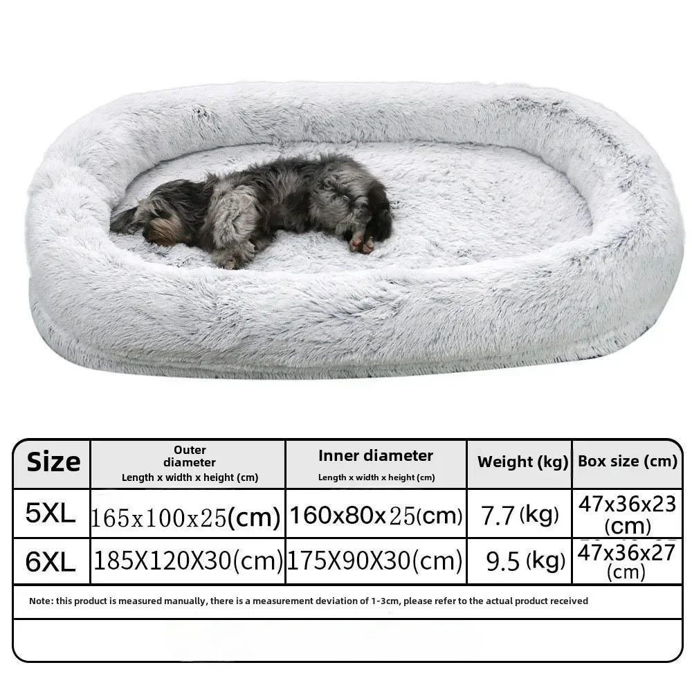 Warm and Soft Dogs Dog Beds for Large Dogs Human Oversized Kennel Sleeping Sofa Human Cat Nest Huge Mat Sleeping Sofa Pet