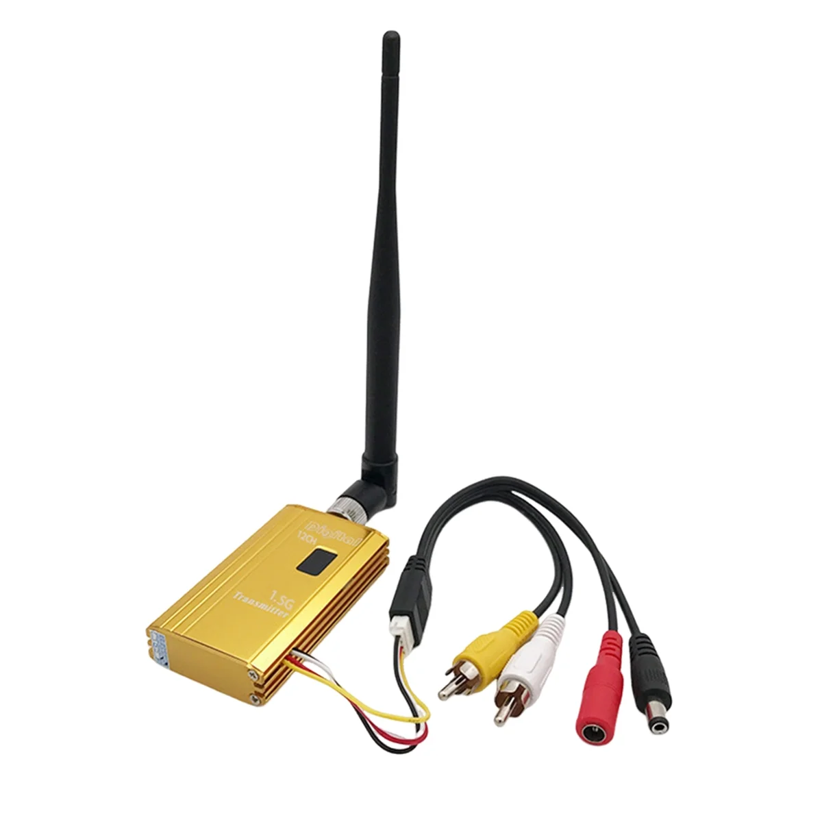 เครื่องส่งสัญญาณวิดีโอระบบเสียง1.5G 1.5W FPV vtx 12CH 1500mW สำหรับโดรนอาร์ซี FPV Quadcopter