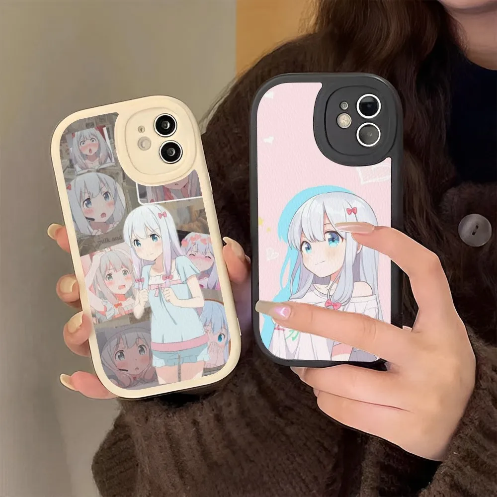 Cute Girl Izumi Sagiri Phone Case Hard Leather For iPhone 14 13 12 Mini 11 14 Pro Max Xs X Xr 7 8 Plus 6 6s