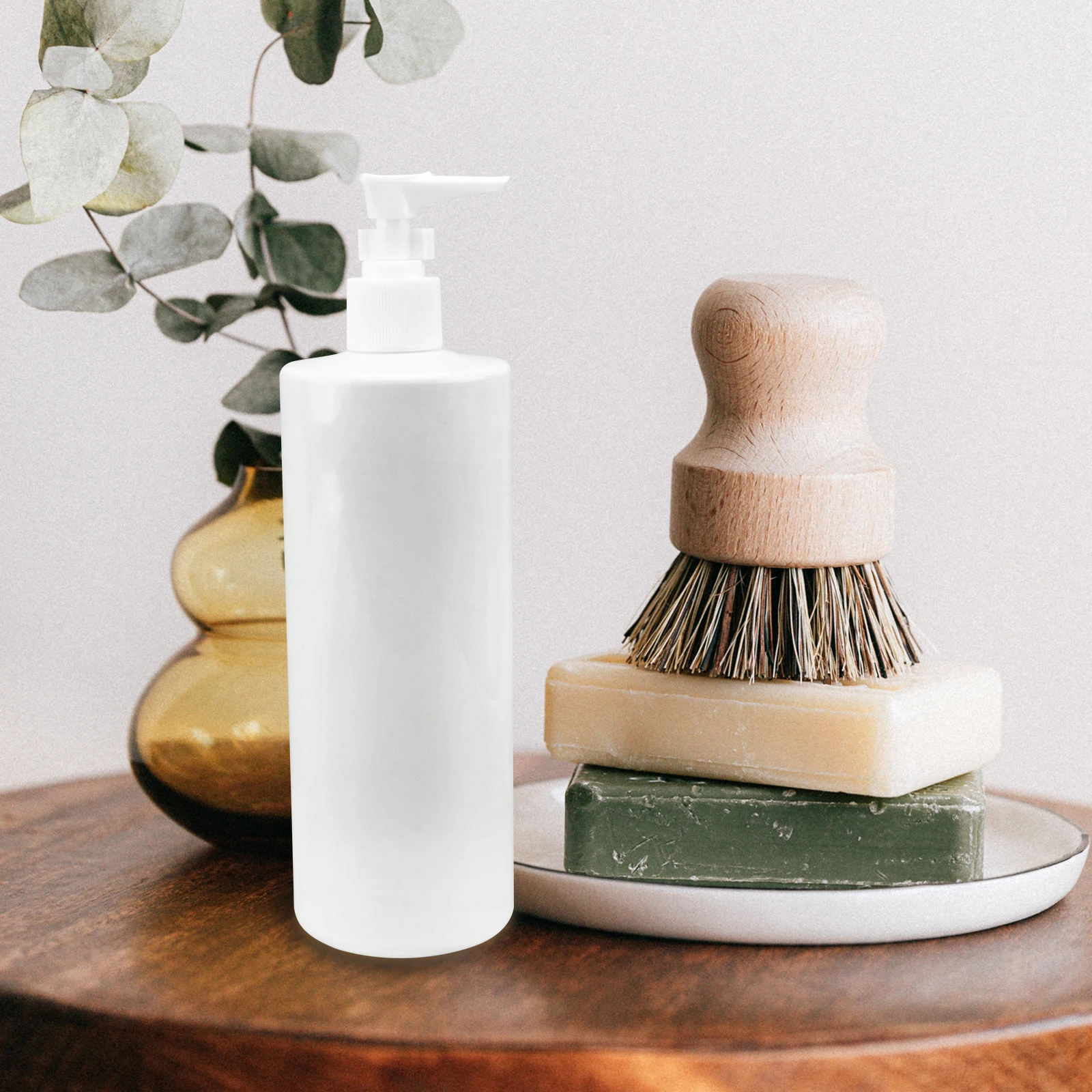 

2 Pcs Hand Bottle Refillable Foam Pump Bottles Bulk Lotion Plain Shampoo Container Bathroom Baby