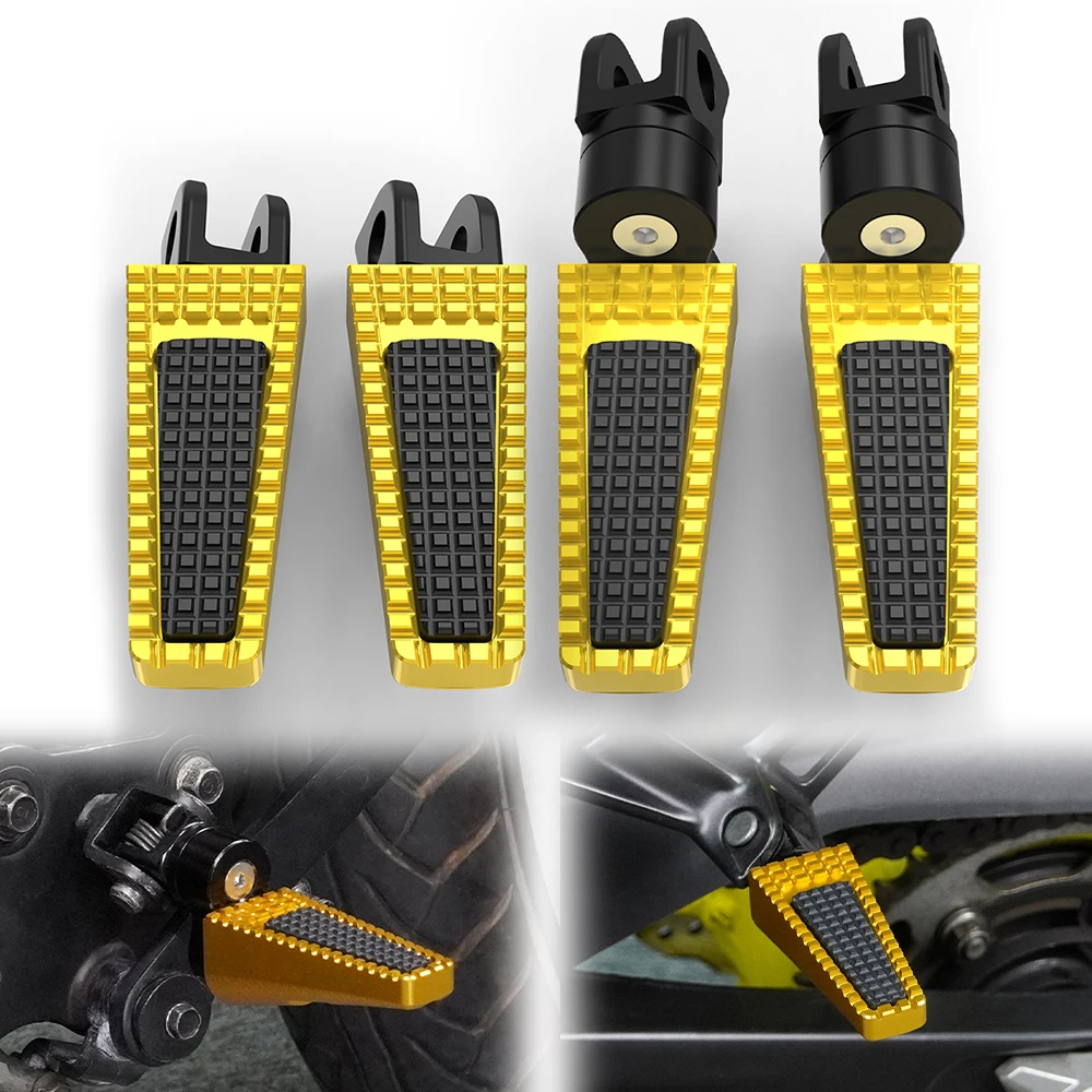 

Motorcycle Rotatable Front Rear Foot Pegs Footrests For Ducati 748 749 916 1098 1198 848/S/EVO 998 999 Monster 800 S2R/996/1000