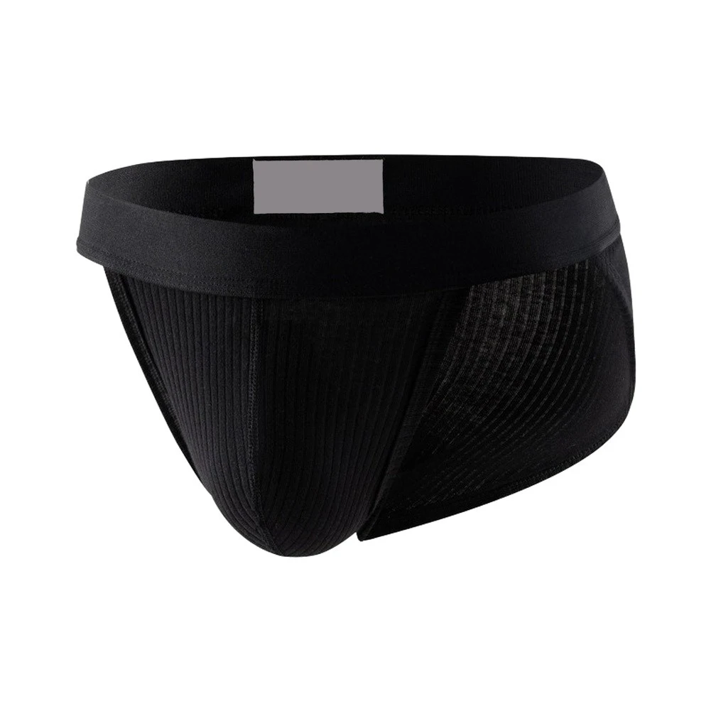 Men's Cotton Thread Underwear Briefs Sport Shorts Panties Jockstrap  Intimate Underpants Panties Boxer Shorts Boys Briefs
