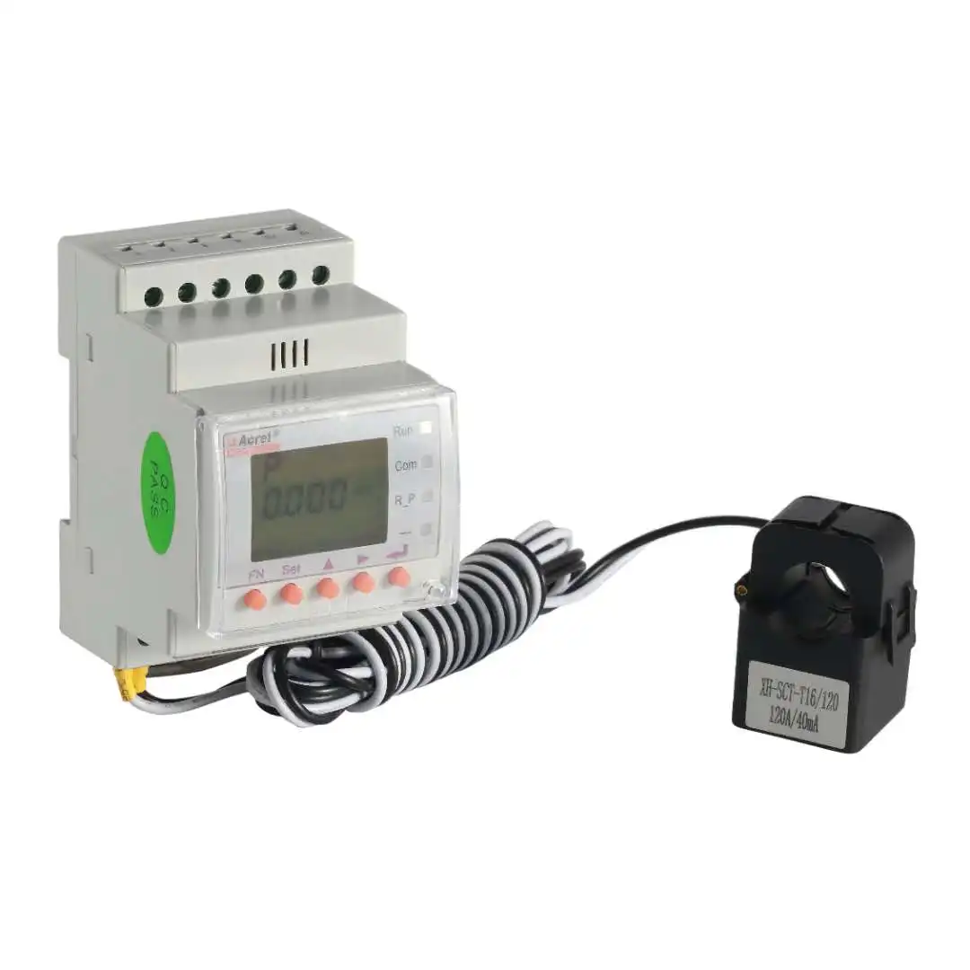 Acrel Zero Export Single Phase Inverter Energy Meter ACR10R-D10TE LCD Display Solar Reflux Monitoring Meter RS485 Modbus Meter