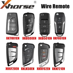 Xhorse VVDI Wire Remote Key XKLKS0EN XKKF02EN muslimate XKFO01EN XKDS00EN XKTO01EN XKKF21EN XKKF20EN versione inglese 5 pz/lotto