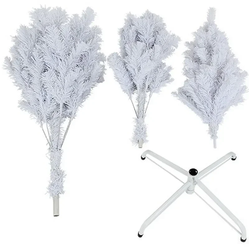 White Christmas tree artificial simulation luxury pvc material 0.6M0.9M1.2 meters