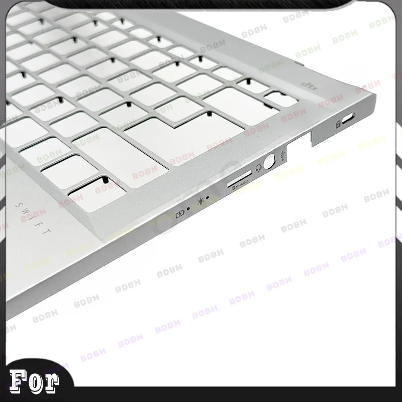 *BDBH New for Acer Swift 14 Go SFG14-71 SFG14-72 N21C2 Laptop Upper Top Case Palmrest Cover AM7HX000901