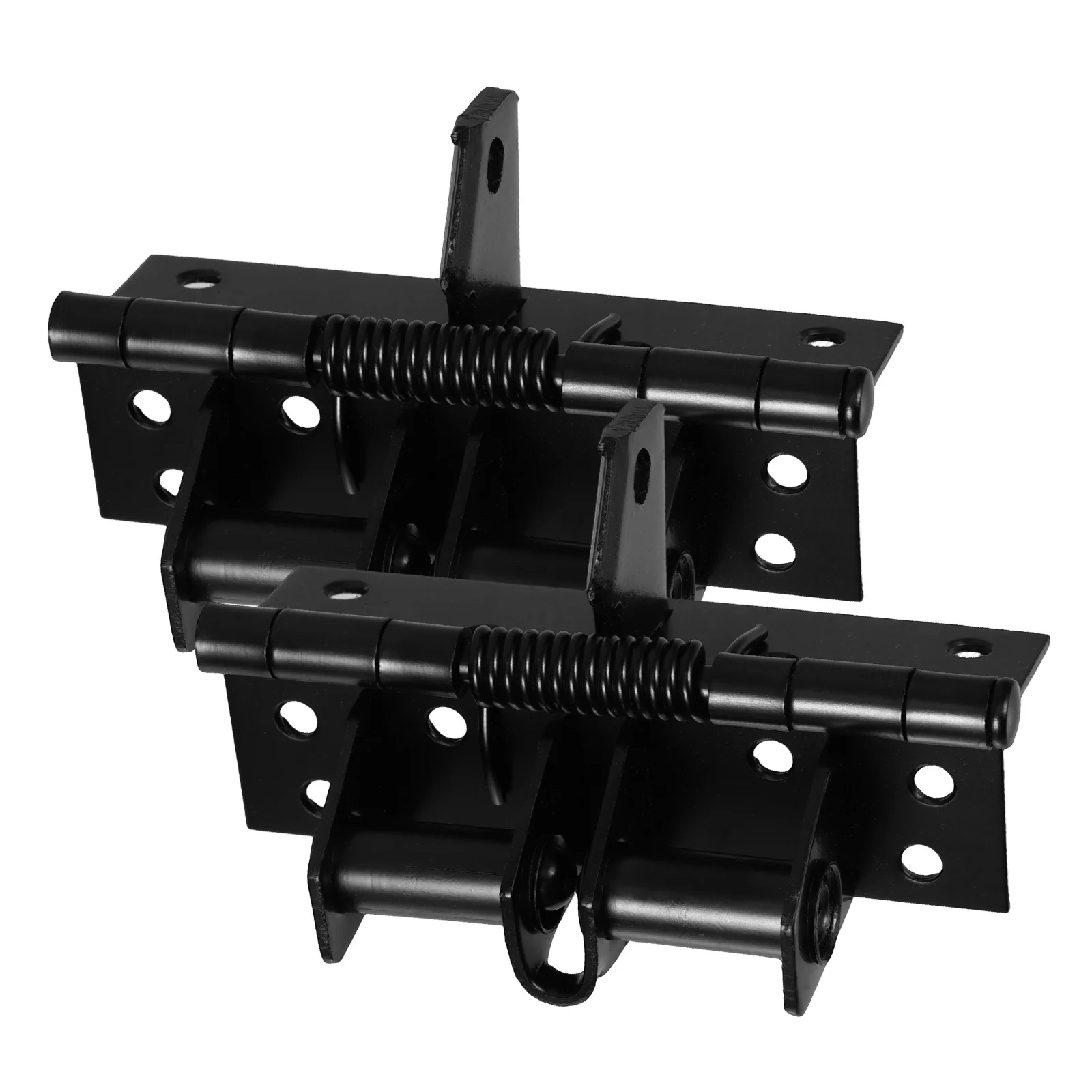 

2Pcs Invisible Adjustable Door Spring Hinges Self Closing Soft Close Door Closer for Cabinet Furniture 90 Degree Position Buffer