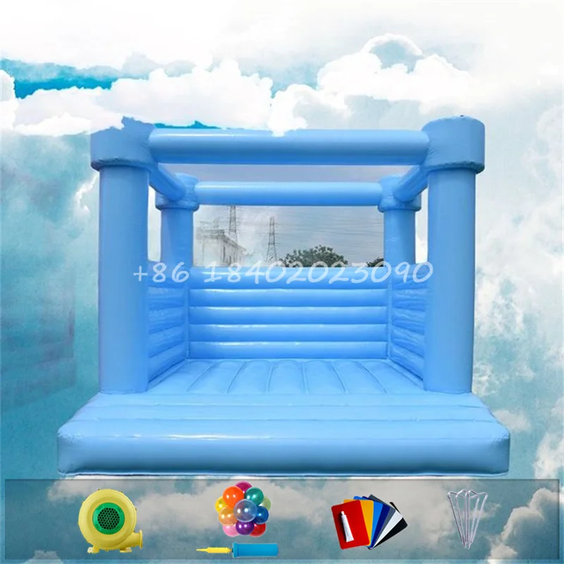 

Hot Sale White Bounce House Inflatable Castle Party Bouncy Castle Jumping Casa Inflable Luxury All White Bounce House