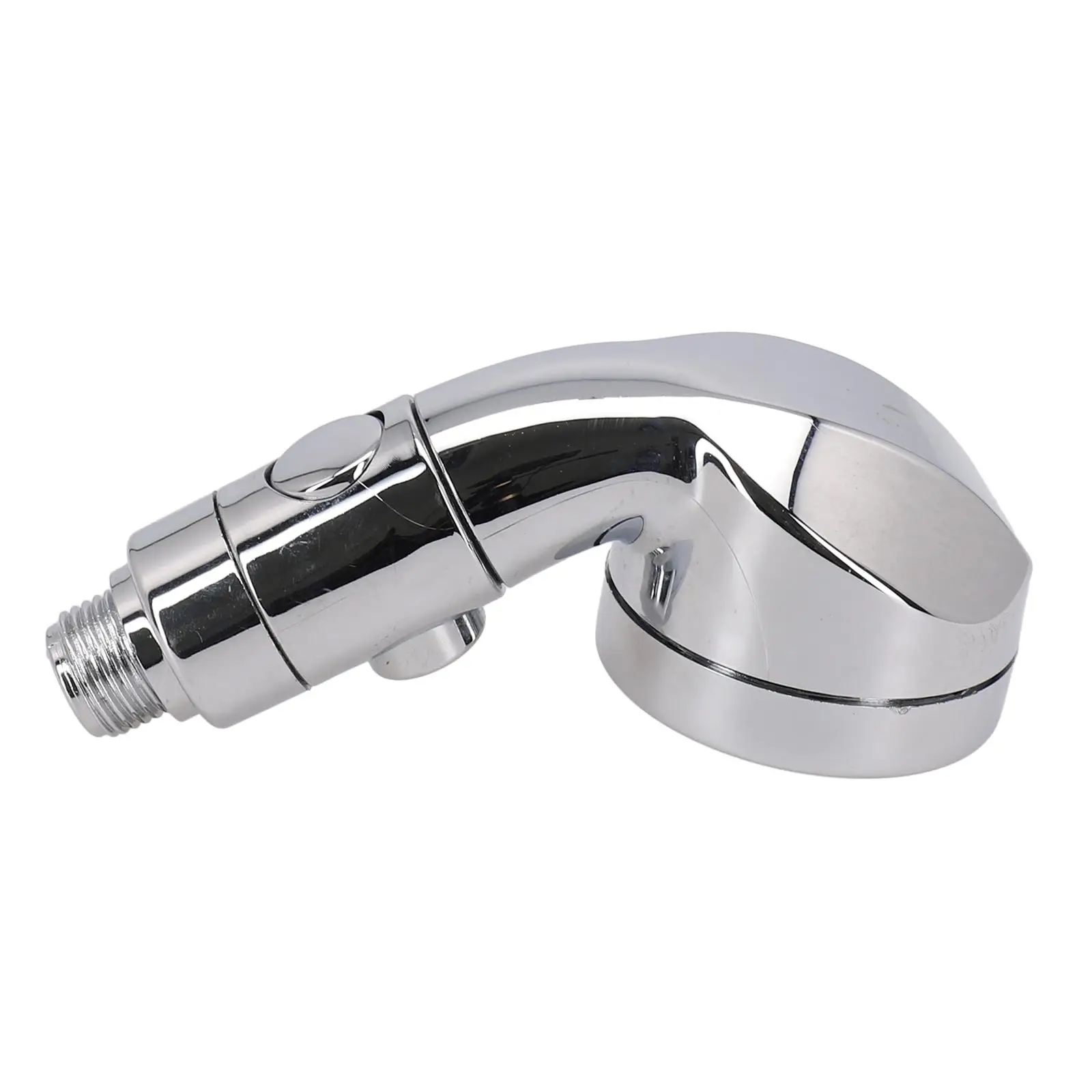 For Hair Shampoo Shower Shower Nozzle Shower Head Plumbing Fixtures G1 2 Interface Silver ABS No Rust High-quality Material