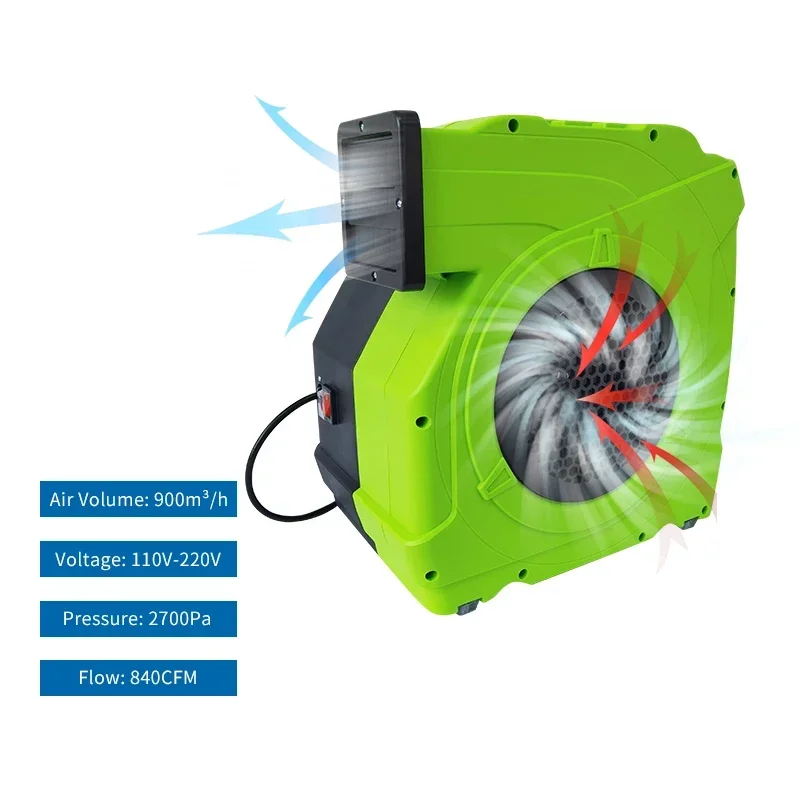 Poderoso soprador de ar inflável gigante elétrico de 1,5 HP