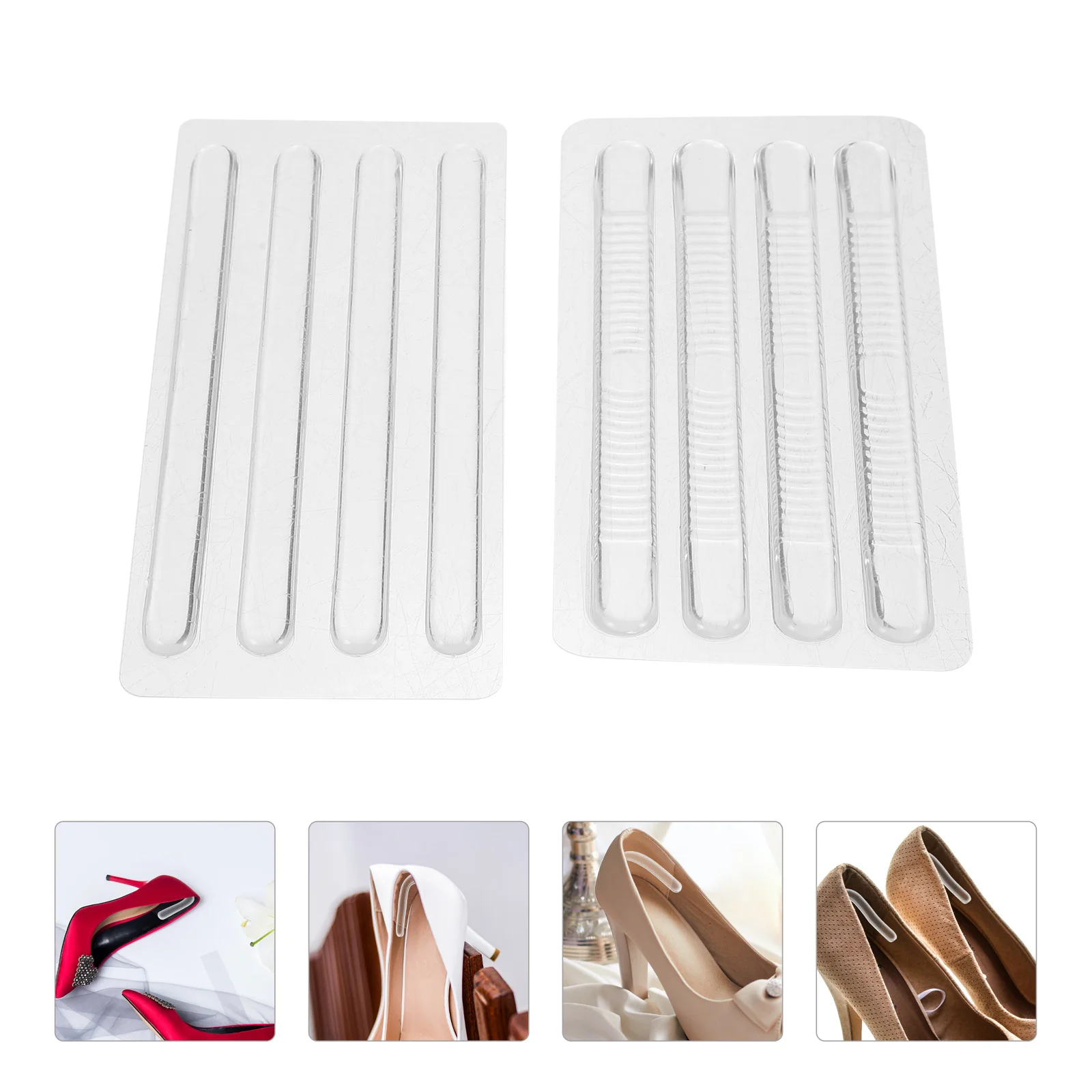 

Clear Strap Heels Woman Sandals Women's Gel Foot Care Protector Plantar Fasciitis Cushion Transparent Insoles Womens