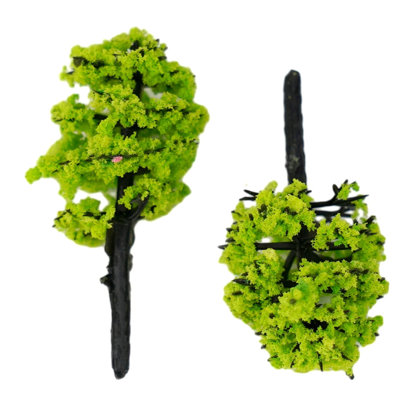 Accessories Durable High Quality Model Tree 1:100 Plastic Highly Simulated Micro Landscape Model Train 20 Pcs 3.5cm