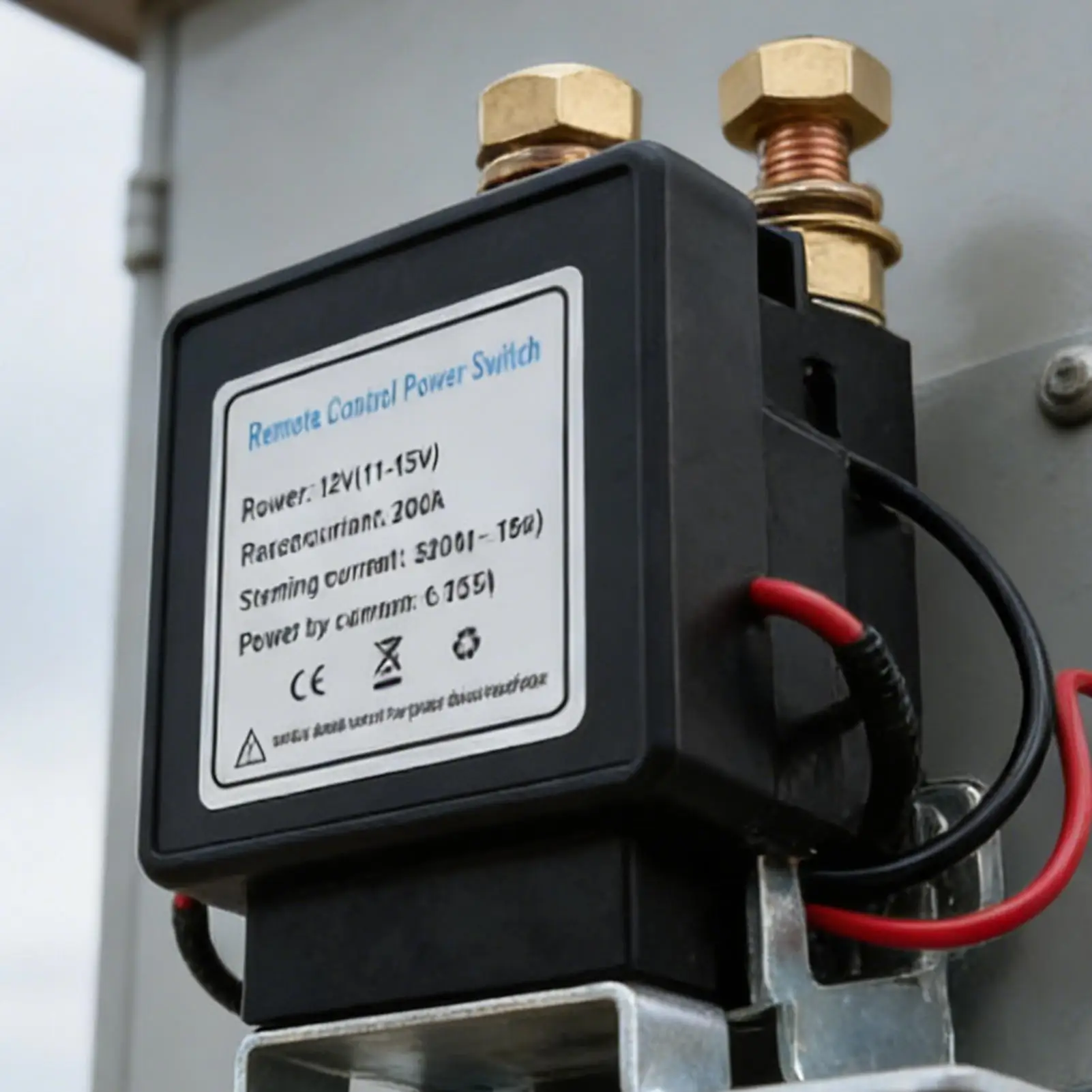 

Wireless Remote Control Disconnect Cut Off Button Isolator Master Switches 12V/24V 500A Universal Battery Switching Relay