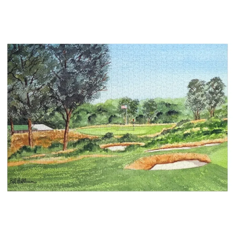 Merion Golf Course 16th Hole Jigsaw Puzzle Personalized Toys Personalised Personalized For Kids Puzzle