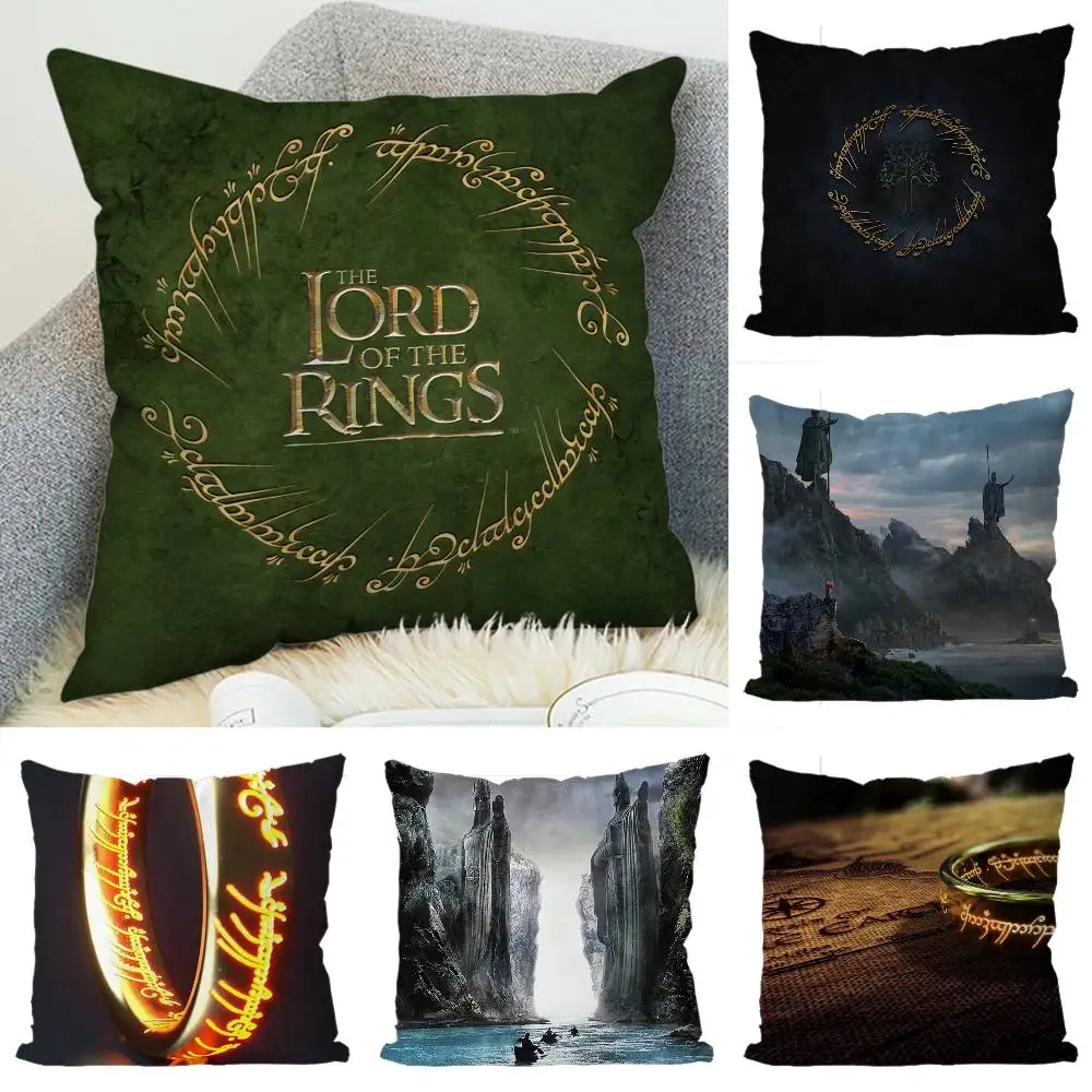 

Pillow Case Luxury Double-sided The L-Lord Of The Rings For Car Pillows 45x45 Cushion Cover Home And Decoration Sofa Pillowcase