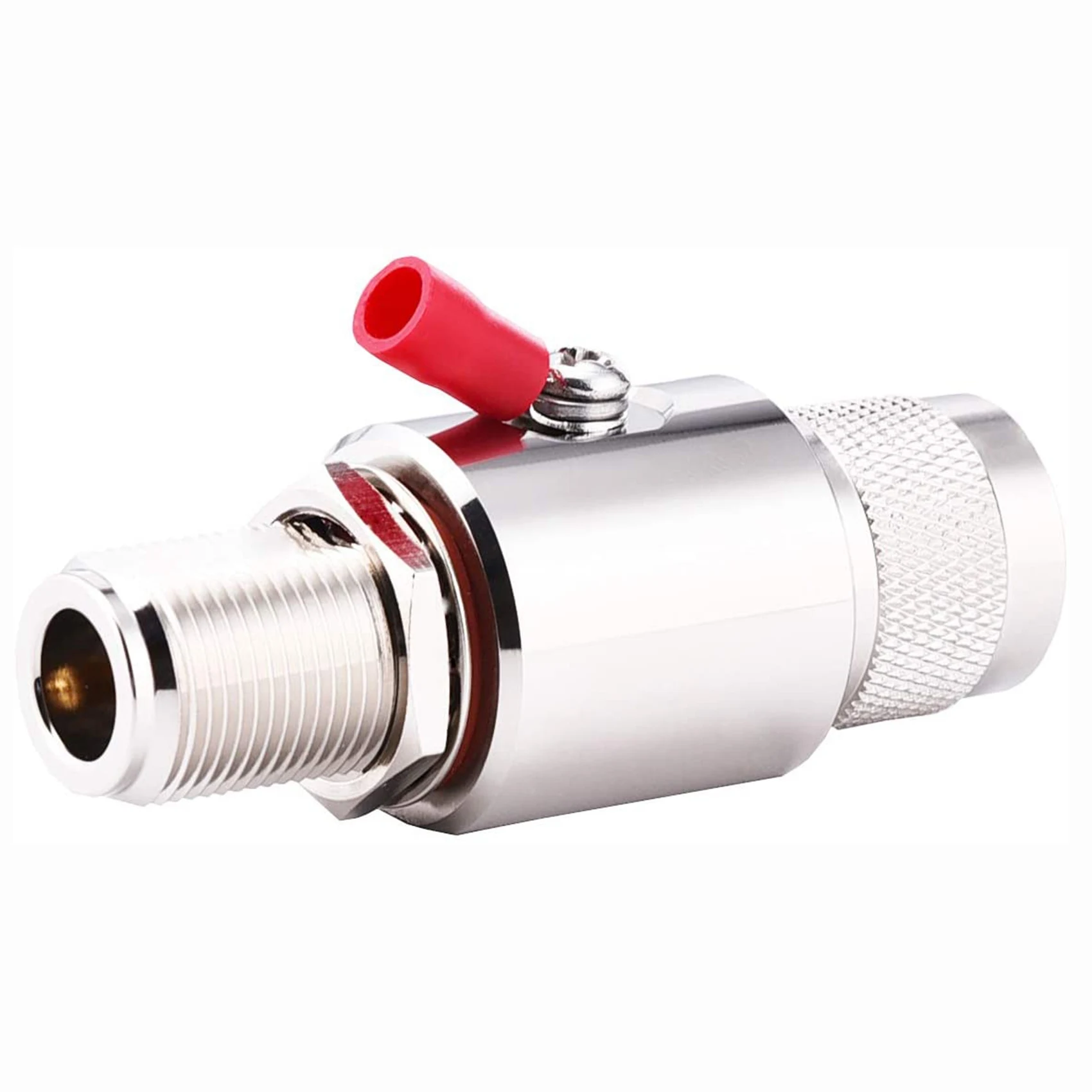 

AB02 Arrestor N Male To Female Bulkhead 50 Ohm 0-3Ghz With 90V Gas Tube Coaxial Wifi Arrester ( Arrestor N Male To Female)