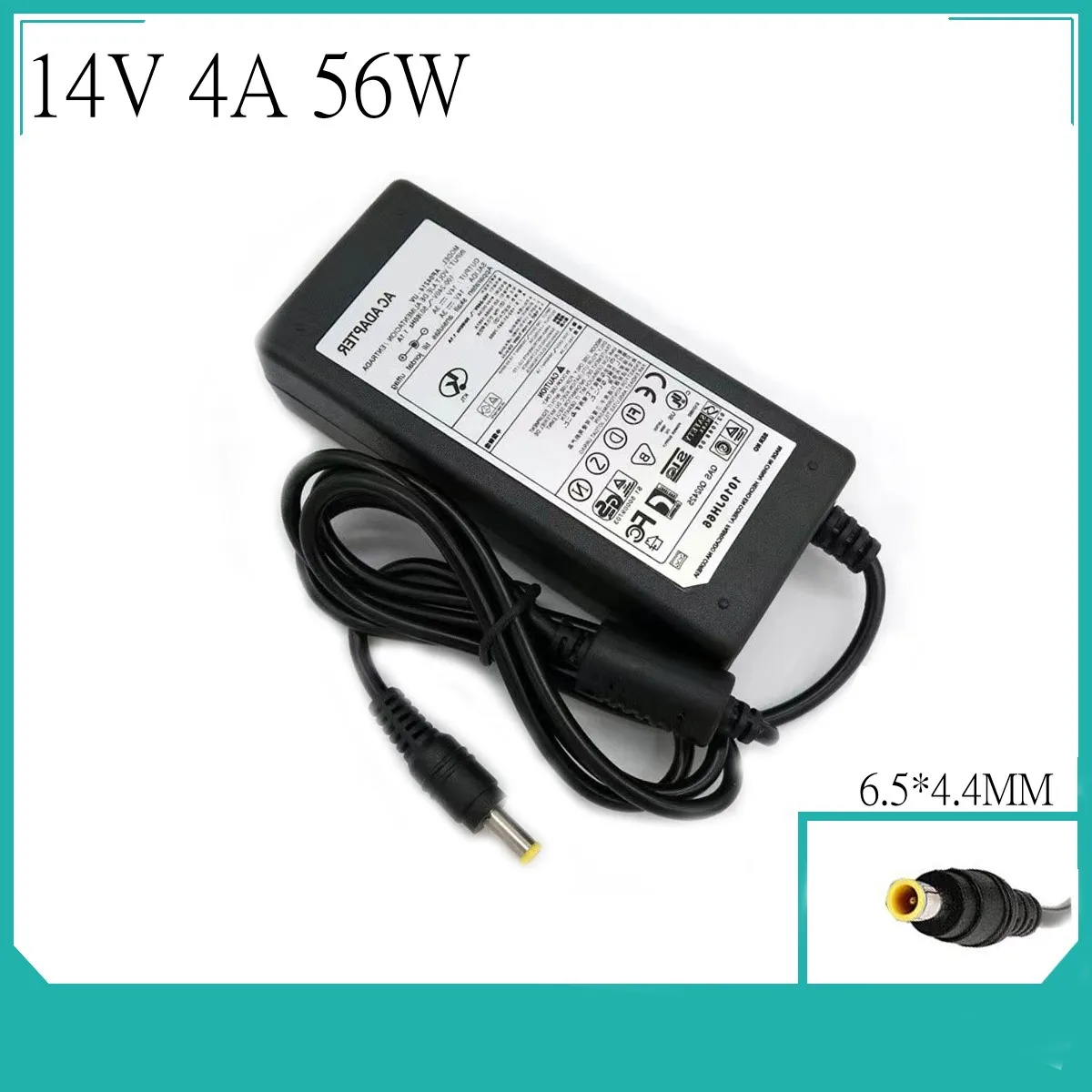 14V 4A LCD Monitor AC Power Adapter For Samsung SyncMaster 770TFT 17\