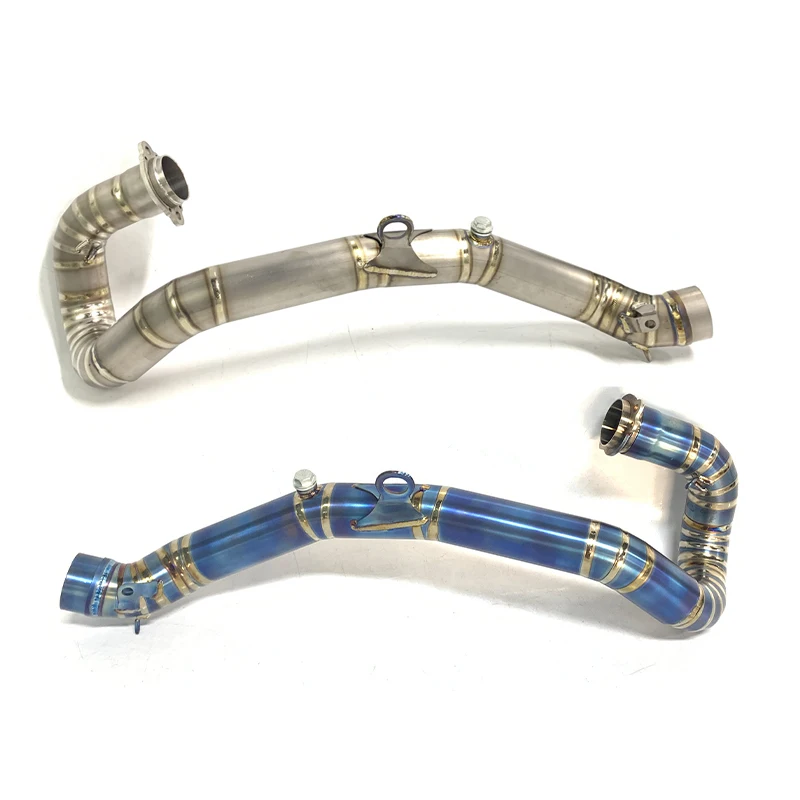 

For Husq FE501 Front Exhaust Header Titanium Exhaust Dwonpipe For Offroad Bike FE450 Moto Escape 50.5mm
