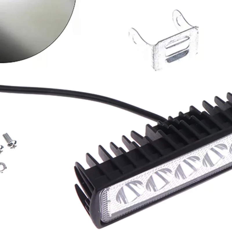 

Автомобильная светодиодная панель 12 В 18 Вт 6000 К рабочий свет для автомобиля, мотоцикла, грузовика, прицепа, внедорожные фары, фары дальнего света