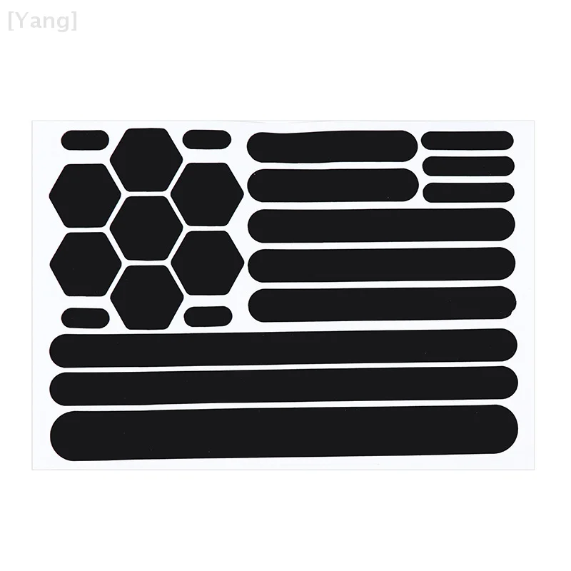 Reflective Stickers For Helmets Self-adhesive Reflective Tape For Bike Motorcycle Scooter Cycling Safety Hat Accessories