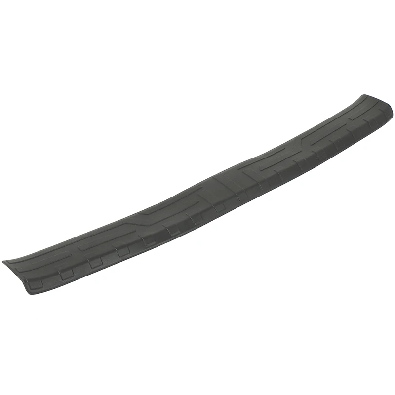 

Suetlcoity For Fiat 500 2016-2024 TPE Black Car Rear Bumper Anti-scratch Plate Cover Trim Stickers Car Accessories