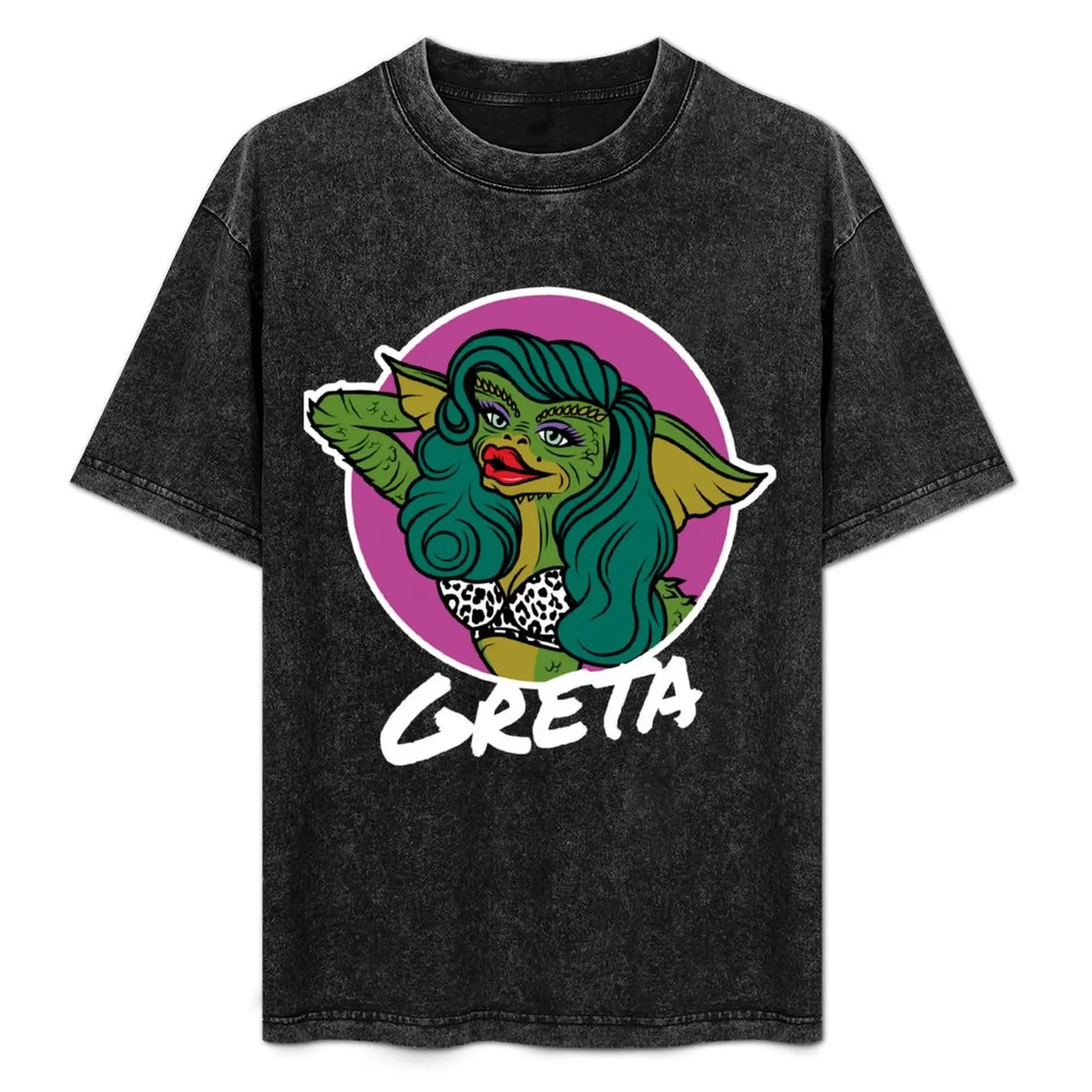 

Greta Gremlin T-Shirt plus size clothes vintage t shirts graphic tee shirt rapper graphic tees plus size men clothing
