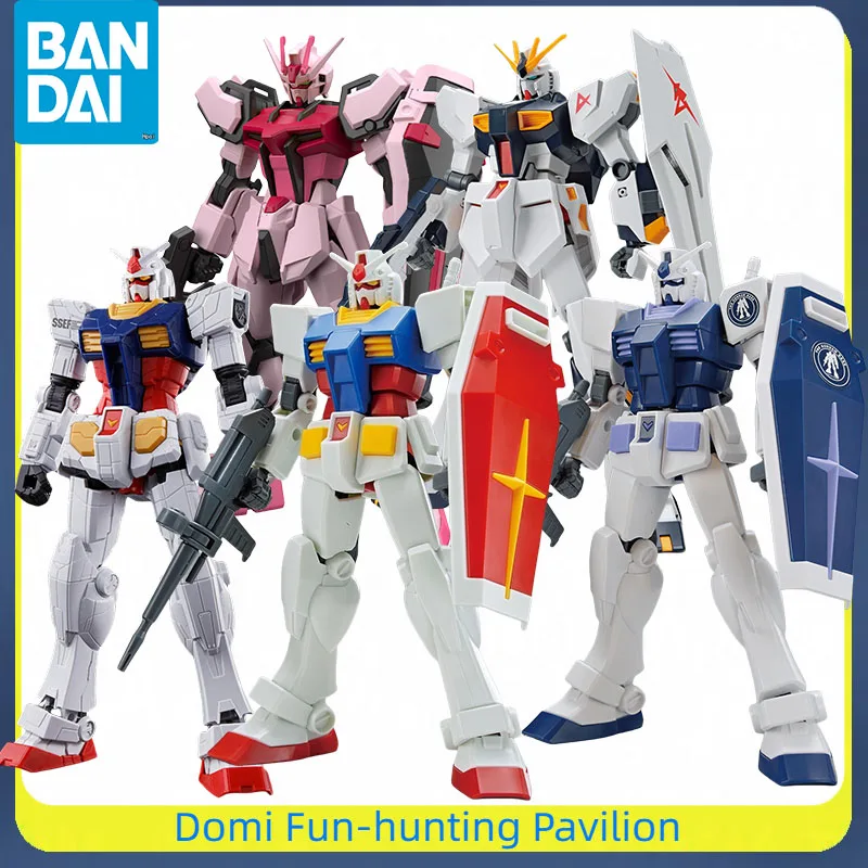 

Bandai оригинальный GUNDAM аниме EG серии RX-78-2 STRIKE VGUNDAM фигурка в сборе Коллекционная модель игрушки подарки для детей