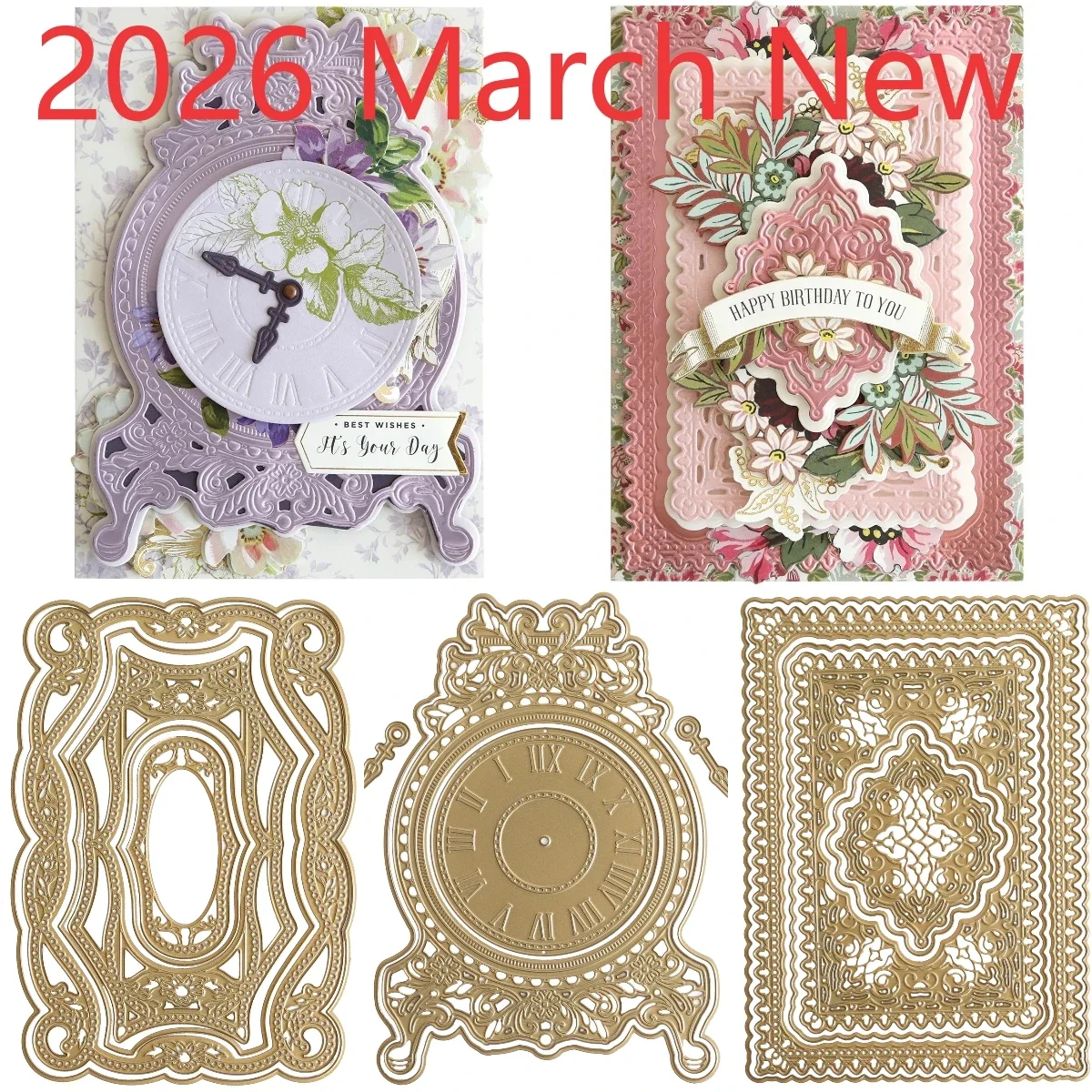 Timbres français en forme de fleur, matrices de découpe en métal pour Scrapbook, décoration de journal intime, modèle de gaufrage, carte de vœux faite à la main, bricolage