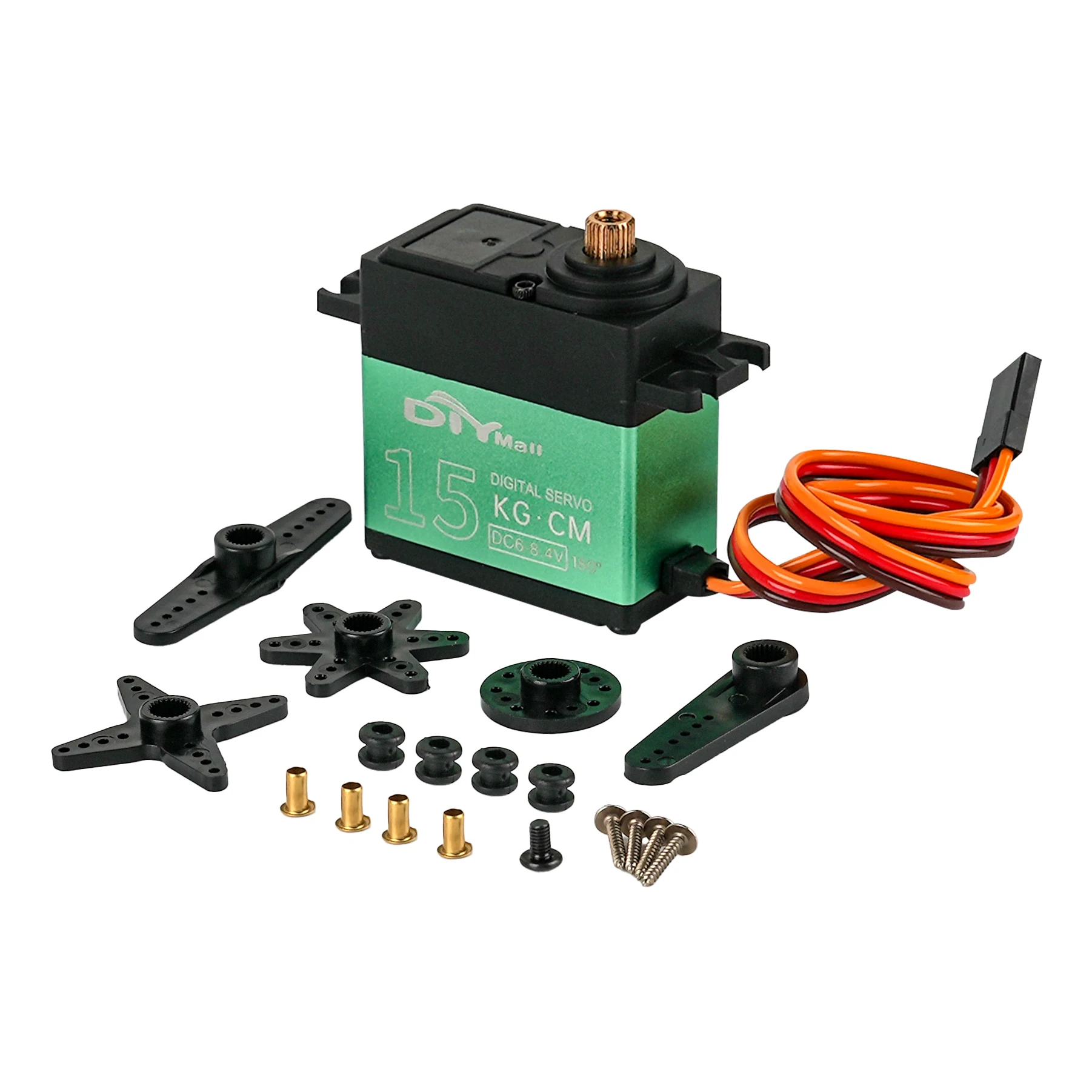 15 kg TD-8815MG Digitaler Servo-Kohlebürstenmotor Metallgetriebe 180 ° /270 ° /360 °   Servos für RC Roboter Auto Flugzeug Modell Spielzeug Power Teile
