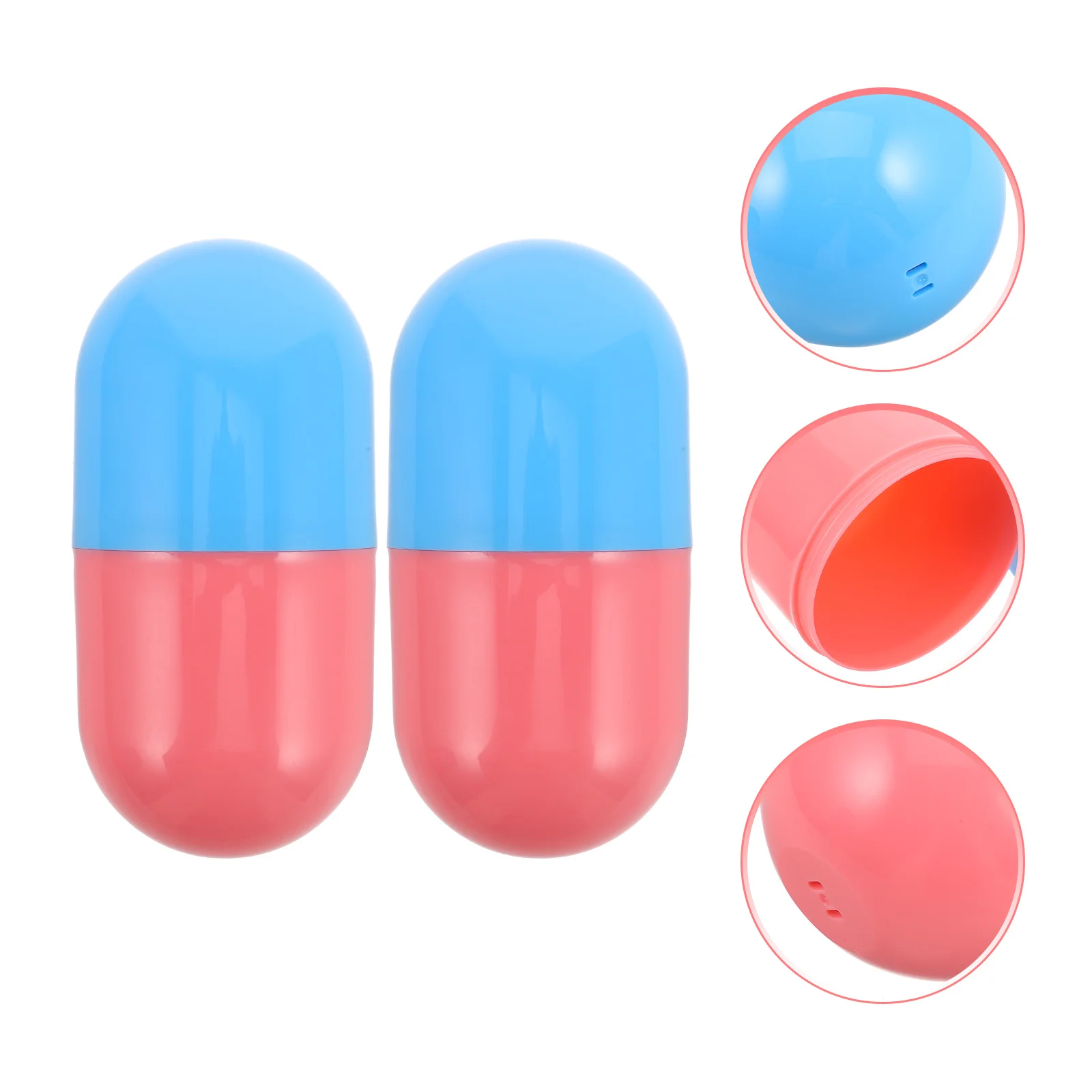 

2 шт. большие пластиковые капсулы в форме таблеток на память, креативная коробка для хранения для выпускного, свадьбы, дня рождения, сувениры на память