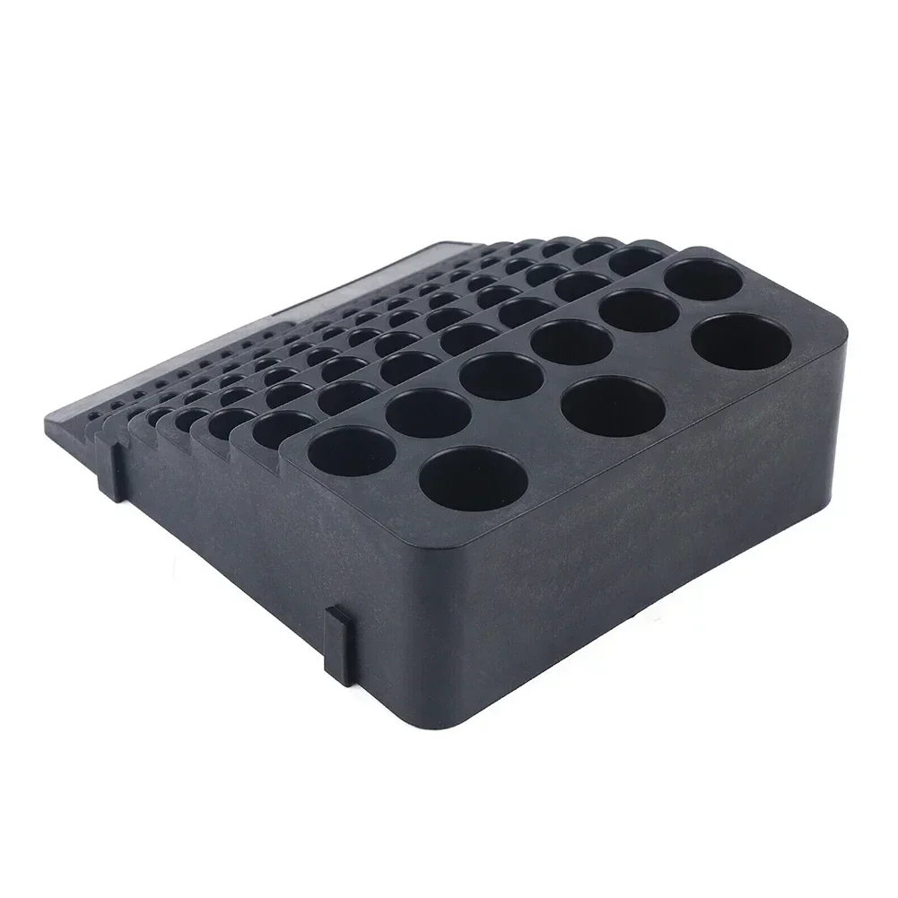 Tool Management Made Easy 84 Hole CNC Accessory Rack Spacious Design Perfect for Storing Multiple Milling Cutters
