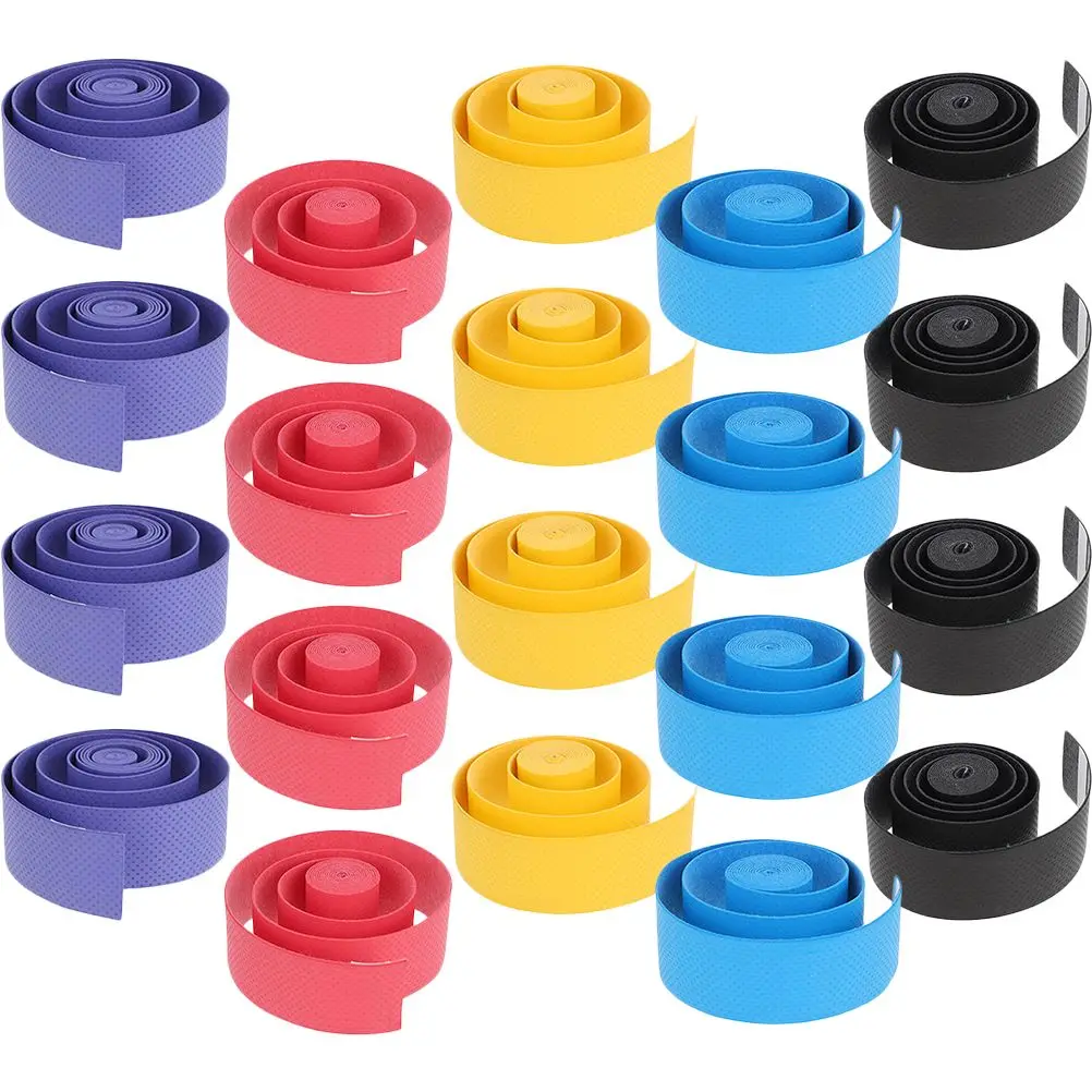 

20 Pcs Drumstick Anti-slip Belt Wrap Tape Grips Shockproof Snare Accessories Sweat Bands Non-slip Tapes Drumstick Wrapping Pu