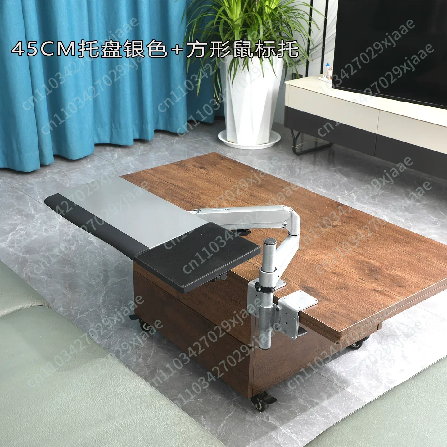 Coffee Table Keyboard, Mouse, Notebook Stand, Home Modern Simple Space-saving Bedside Computer Stand